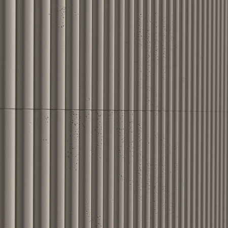 Płyta betonowa na ścianę 3D PB57 1350x460x30, kaszmirowy CL04, beton architektoniczny