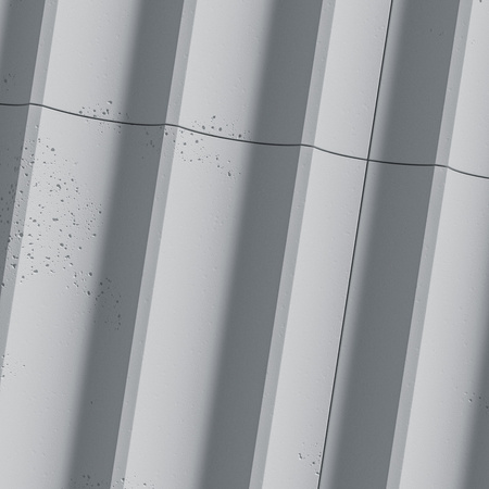 Płyta betonowa na ścianę 3D PB59 1350x500x35, szary S96, beton architektoniczny