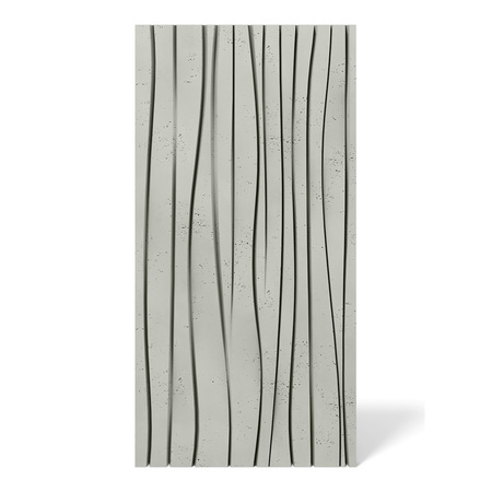 Płyta betonowa na ścianę 3D PB03 1000x500x32, pistacjowy CL08, beton architektoniczny