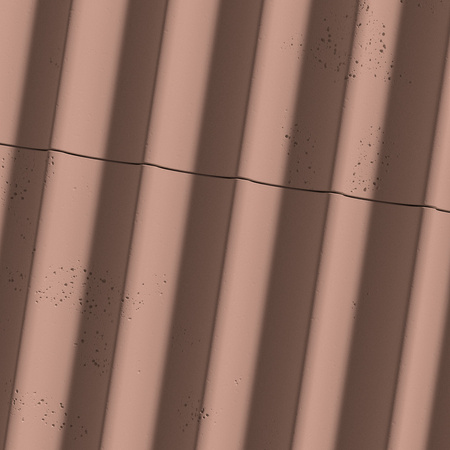 Płyta betonowa na ścianę 3D PB60 1350x520x35, brudny róż CL07, beton architektoniczny