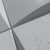Płyta betonowa na ścianę 3D PB20 600x600x40, szary S96, beton architektoniczny