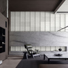 Płyta betonowa na ścianę 3D PB51 800x410x20, zgaszona biel B0, beton architektoniczny