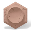 Płyta betonowa na ścianę 3D PB01D 260x300x37, brudny róż CL07, beton architektoniczny
