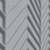 Płyta betonowa na ścianę 3D PB45 1188x600x25, szary S96, beton architektoniczny