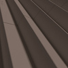 Płyta betonowa na ścianę 3D PB62 1350x480x35, czekoladowy CL02, beton architektoniczny