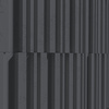 Płyta betonowa na ścianę 3D PB42 1350x600x30, czarny B15, beton architektoniczny