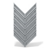 Płyta betonowa na ścianę 3D PB50 1156x600x20, szary S96, beton architektoniczny