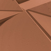 Płyta betonowa na ścianę 3D PB26B 600x600x45, terakota CL01, wzór B, beton architektoniczny