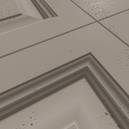 Płyta betonowa na ścianę 3D PB33A 1200x600x30, szarobeżowy CL05, wzór A, beton architektoniczny