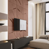 Płyta betonowa na ścianę 3D PB18 1200x600x38, brudny róż CL07, beton architektoniczny