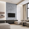 Płyta betonowa na ścianę 3D PB18 1200x600x38, szary S96, beton architektoniczny