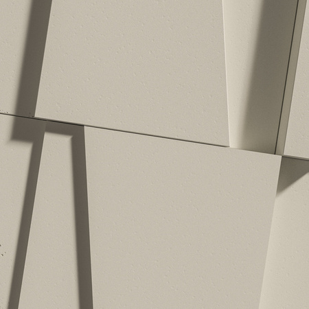 Płyta betonowa na ścianę 3D PB10 600x600x40, kość słoniowa KS, beton architektoniczny