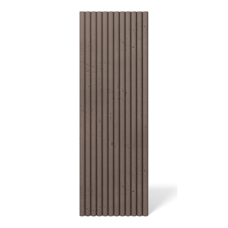 Płyta betonowa na ścianę 3D PB57 1350x460x30, czekoladowy CL02, beton architektoniczny