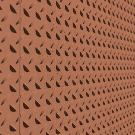 Płyta betonowa na ścianę 3D PB54 1350x600x15, terakota CL01, beton architektoniczny