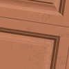 Płyta betonowa na ścianę 3D PB33A 1200x600x30, terakota CL01; wzór A, beton architektoniczny