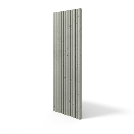 Płyta betonowa na ścianę 3D PB57 1350x460x30, zgaszona zieleń CL09, beton architektoniczny