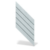Płyta betonowa na ścianę 3D PB43 1210x500x25, jasny błękit CL06, beton architektoniczny