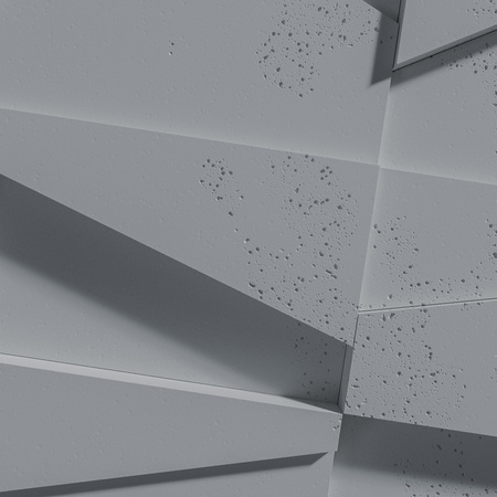 Płyta betonowa na ścianę 3D PB09 1200x600x45, antracytowy B08, beton architektoniczny