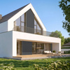 Płyta betonowa na ścianę 3D PB51 800x410x20, czarny B15, beton architektoniczny