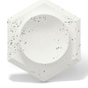 Płyta betonowa na ścianę 3D PB01D 260x300x37, zgaszona biel B0, beton architektoniczny