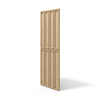 Płyta betonowa na ścianę 3D PB66A 1350x430x22, miodowy CL03; wzór A, beton architektoniczny