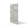 Płyta betonowa na ścianę 3D PB09 1200x600x45, pistacjowy CL08, beton architektoniczny