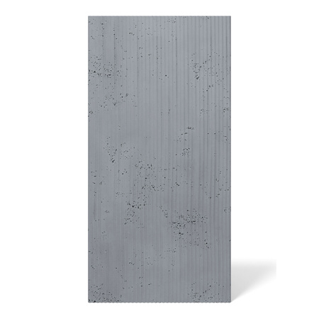 Płyta betonowa na ścianę 3D PB23 1200x600x25, antracytowy B08, beton architektoniczny