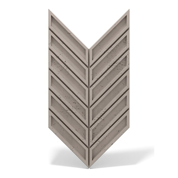 Płyta betonowa na ścianę 3D PB50 1156x600x20, szarobeżowy CL05, beton architektoniczny