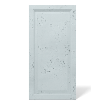 Płyta betonowa na ścianę 3D PB33A 1200x600x30, jasny błękit CL06; wzór A, beton architektoniczny