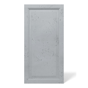 Płyta betonowa na ścianę 3D PB33A 1200x600x30, szary S96; wzór A, beton architektoniczny