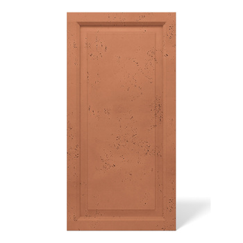 Płyta betonowa na ścianę 3D PB33A 1200x600x30, terakota CL01; wzór A, beton architektoniczny