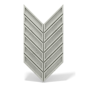 Płyta betonowa na ścianę 3D PB50 1156x600x20, pistacjowy CL08, beton architektoniczny