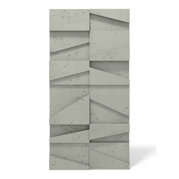 Płyta betonowa na ścianę 3D PB09 1200x600x45, zgaszona zieleń CL09, beton architektoniczny