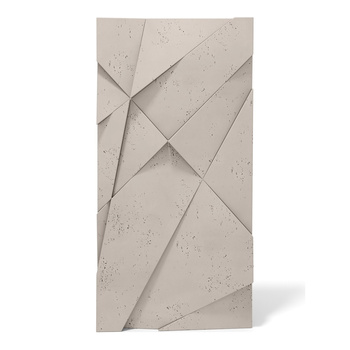 Płyta betonowa na ścianę 3D PB05A 1200x600x48, kaszmirowy CL04, wzór A, beton architektoniczny