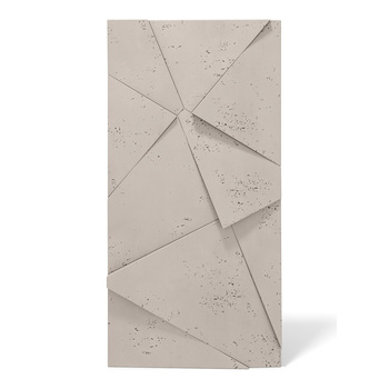 Płyta betonowa na ścianę 3D PB05C 1200x600x48, kaszmirowy CL04, wzór C, beton architektoniczny