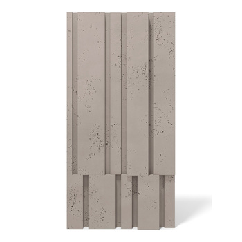 Płyta betonowa na ścianę 3D PB13 1200x600x40, szarobeżowy CL05, beton architektoniczny