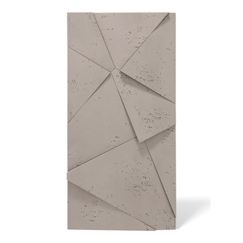 Płyta betonowa na ścianę 3D PB05C 1200x600x48, szarobeżowy CL05, wzór C, beton architektoniczny
