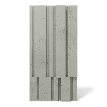 Płyta betonowa na ścianę 3D PB13 1200x600x40, zgaszona zieleń CL09, beton architektoniczny