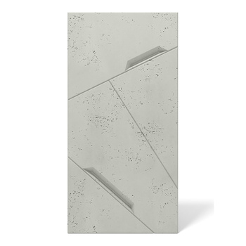 Płyta betonowa na ścianę 3D PB18 1200x600x38, pistacjowy CL08, beton architektoniczny