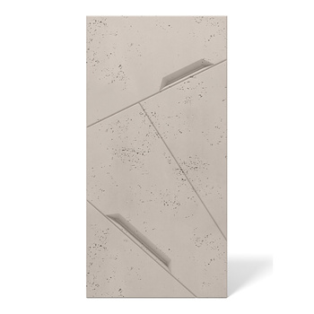 Płyta betonowa na ścianę 3D PB18 1200x600x38, kaszmirowy CL04, beton architektoniczny
