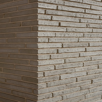 Narożnik do cegły betonowej long Puro Grava szarobeżowy 250/100x40x20