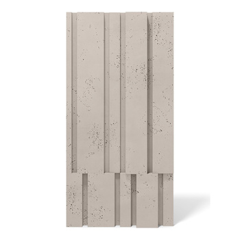 Płyta betonowa na ścianę 3D PB13 1200x600x40, kaszmirowy CL04, beton architektoniczny