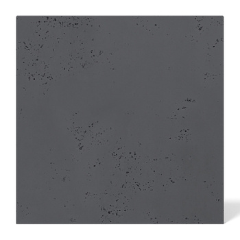 Płyta betonowa na ścianę 2D PA03 600x600x10, czarny B15, beton architektoniczny