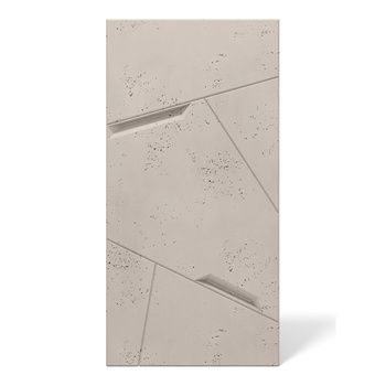 Płyta betonowa na ścianę 3D PB18B 1200x600x38, kaszmirowy CL04; wzór B, beton architektoniczny