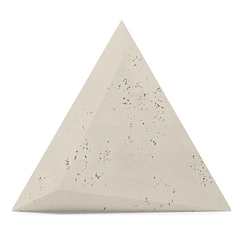 Płyta betonowa na ścianę 3D PB36 520x600x30, kość słoniowa KS, beton architektoniczny